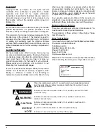 Preview for 2 page of Eclipse Furnnox 210 Series Installation Manual