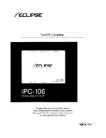 Предварительный просмотр 1 страницы Eclipse iPC-106 Owner'S Manual