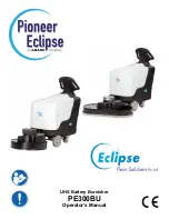 Preview for 1 page of Eclipse PE300BU Operator'S Manual