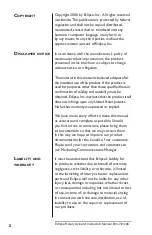 Предварительный просмотр 2 страницы Eclipse PRA6 Series Instruction Manual