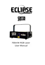 Eclipse Solar RGB-700 User Manual предпросмотр