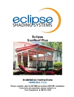 Preview for 1 page of Eclipse SunRoof Plus Installation Instructions Manual