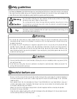 Предварительный просмотр 3 страницы Eclipse TD307MK2A Owner'S Manual