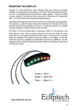 Предварительный просмотр 8 страницы Ecliptech Shift-I Installation & Quick Start Manual