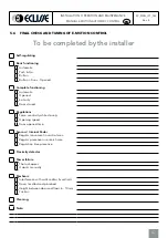 Предварительный просмотр 37 страницы eclisse E-MOTION Installation, Operation And Maintenance Manual