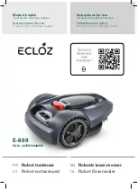 ECLOZ E-600 Instructions For Use Manual preview