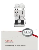 ECM casa iv User Manual предпросмотр