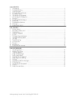 Preview for 3 page of ECM Casa Speciale Instruction Manual