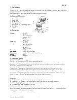 Предварительный просмотр 8 страницы ECM Casa Speciale Instruction Manual