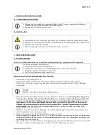 Предварительный просмотр 8 страницы ECM ClassikaII Instruction Manual