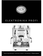 Предварительный просмотр 1 страницы ECM ELEKTRONIKA PROFI Instruction Manual