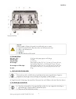 Предварительный просмотр 9 страницы ECM MECHANIKA PROFI DUE Instruction Manual