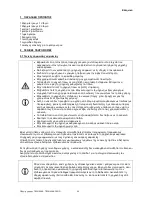 Preview for 42 page of ECM Technika Instruction Manual