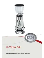 ECM V-TITAN 64 User Manual предпросмотр