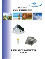 Предварительный просмотр 1 страницы Eco Air CCA12 Installation & Operation Manual