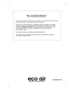 Preview for 15 page of Eco Air ECOI 4LDG User Manual