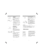 Предварительный просмотр 7 страницы Eco Air Nouveau ECO930SDN User Manual