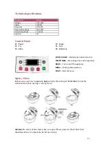 Preview for 12 page of Eco-De Dieta Chef User Manual