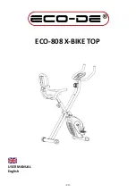 Предварительный просмотр 13 страницы Eco-De ECO-808 X-BIKE TOP User Manual