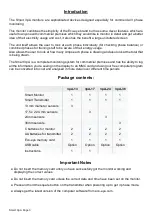 Preview for 3 page of Eco-Eye Smart 3pA Series Set Up And Operating Instructions Manual