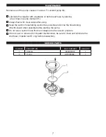 Предварительный просмотр 7 страницы Eco-Flo PUP62 Owner'S Manual