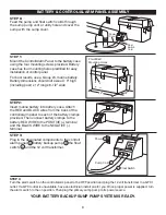 Предварительный просмотр 6 страницы Eco-Flo Water Ace WASBB Owner'S Manual