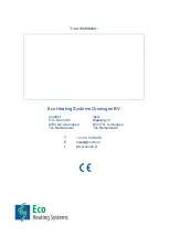 Preview for 147 page of Eco Heating Systems CB 105 HW Installation, Service And User Manual