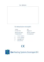 Предварительный просмотр 120 страницы Eco Heating Systems CD+80 Installation, User And Servicing Instructions