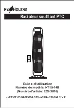 Preview for 8 page of ECO HOUZNG NT15-14B Instruction Manual