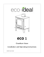 Eco-ideal eco 1 Installation And Operating Instructions Manual preview