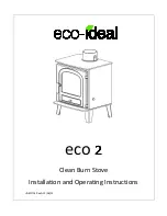 Eco-ideal eco 2 Installation And Operating Instructions Manual preview