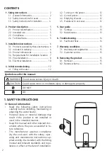 Предварительный просмотр 2 страницы Eco-King Saga Xpress - SX 200 - 3 + 3 kW Installation Manual