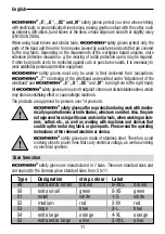 Preview for 11 page of eco mesh EM49E Operating Instructions Manual