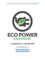 Preview for 82 page of Eco Power Equipment IAQH Series Installation And User Instructions Manual