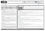 Preview for 1 page of ECO POWER APC036W Installation Instructions