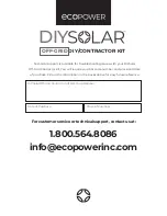 Preview for 12 page of ECO POWER DIYSolar OFF-GRID Installation Manual