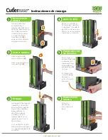 Предварительный просмотр 2 страницы ECO PRODUCTS Cutlerease Refill Instructions