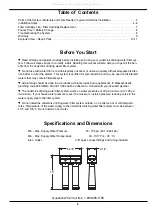 Preview for 2 page of Eco Pure ECOP20 Installation And Operation Manual