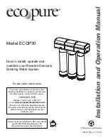 Eco Pure ECOP30 Installation And Operation Manual preview