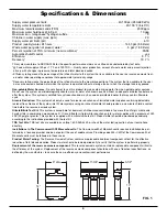 Preview for 4 page of Eco Pure ECOP30 Installation And Operation Manual