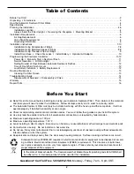 Preview for 2 page of Eco Pure EP-ASF1 Installation And Operation Manual