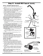 Preview for 15 page of Eco Pure EP-RO25 Installation And Operation Manual