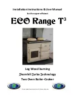 Eco Range T3 Installation Instructions & User Manual preview
