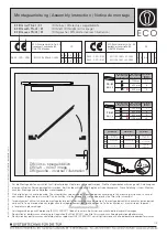 ECO Schulte EF BG Assembly Instruction Manual preview