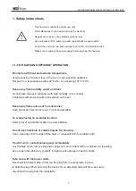 Preview for 3 page of Eco Stage LED ZOOM PAR64 COB 200W User Manual