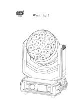 Preview for 1 page of Eco Stage LM1915 Manual