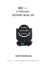 Eco Stage V-740 User Manual preview