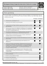 Предварительный просмотр 16 страницы Eco ECO EFR BG Assembly Instructions Manual