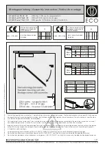 Предварительный просмотр 1 страницы Eco EF TS-31 Assembly Instruction Manual