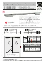 Eco FSA ECO SR-EFR BG TS-62 G Assembly Instruction Manual preview